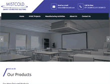 Tablet Screenshot of mistcold.com
